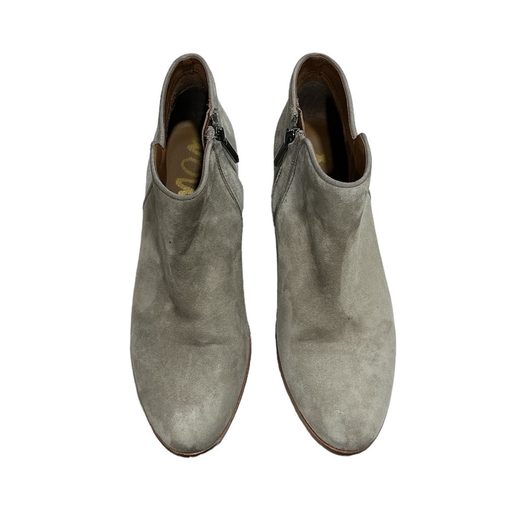 Sam Edelman Petty Gray Suede Boots Size: 7 - Picture 5 of 8